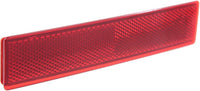Rear Bumper Face Bar Reflector Light Left Driver Side Direct Replacement Compatible With 2006-2008 Honda Pilot HO1184102 33555S9VA11