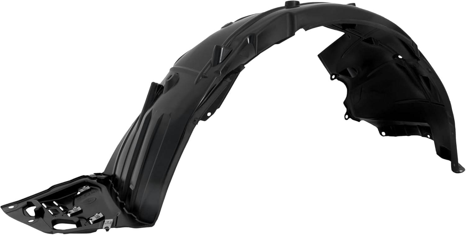 Front Fender Liner Left Driver Side Direct Replacement Compatible With 2016-2018 Honda Civic HO1248158 74151TBAA00