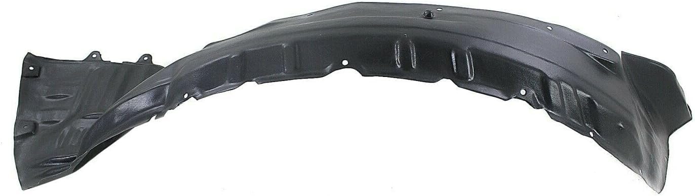 Front Fender Liner Left Driver Side Direct Replacement Compatible With 2001-2002 Mitsubishi Montero MI1248112 MR508125