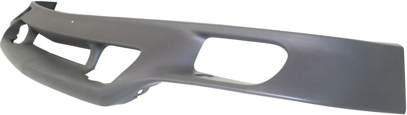 AUTOS PARTS PLUS Front Bumper Lower Valance Air Deflector Textured With Fog Light Holes Direct Replacement Compatible With 1999-2004 GMC Sierra 1500 2500 3500 GM1092169 88980801
