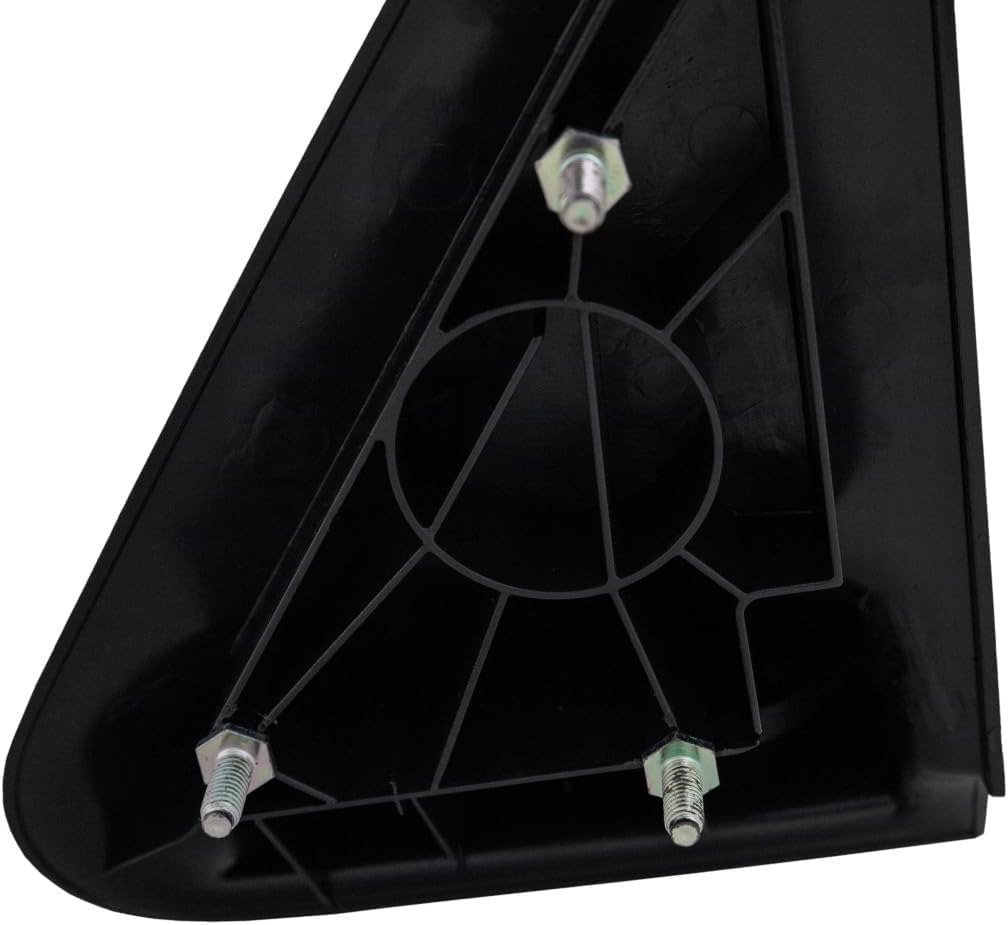 Front Mirror Manual Folding Non-Heated Textured Left Driver Side Direct Replacement Compatible With 1993-2005 Ford Ranger / 1994-2002 Mazda FO1320156 F87Z17683SAB