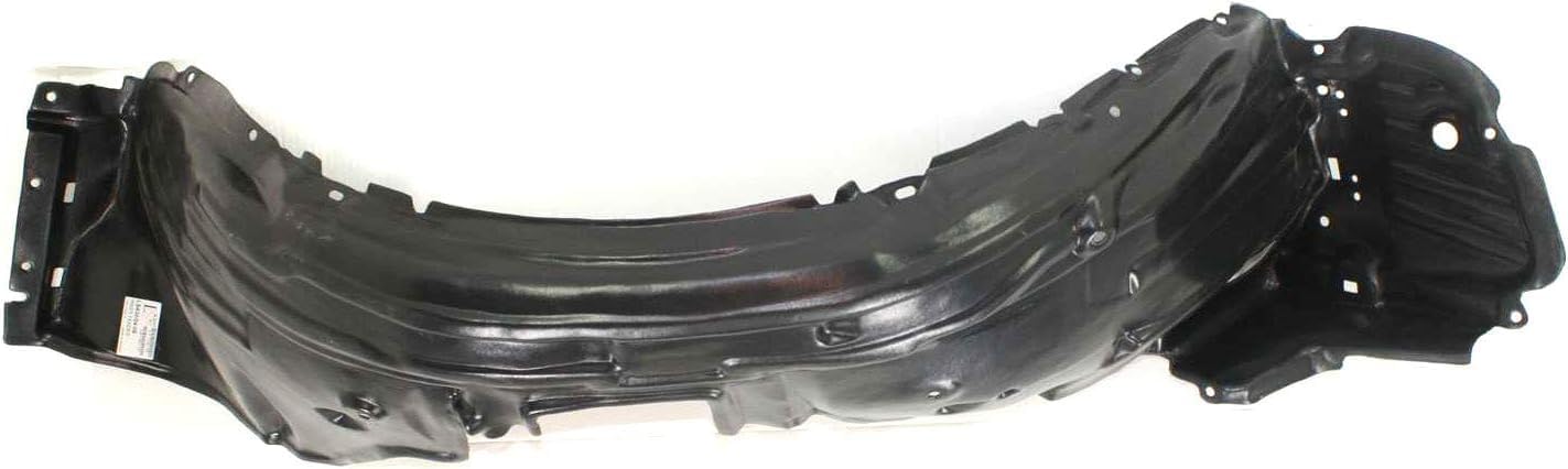 Front Fender Liner Left Driver Side Direct Replacement Compatible With 2004-2006 Lexus LS430 LX1250114 5380650030