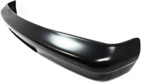 Front Bumper Face Bar Primed Steel With Valance Hole & Without Molding And Pad Holes Direct Replacement Compatible With 1992-2007 Ford E-Series FO1002341 4C2Z17757AAA