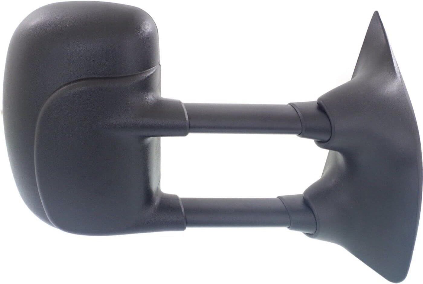 AUTOS PARTS PLUS Set Of 2 Front Manual Towing Mirror Manual Folding Non-Heated Textured Left Driver & Right Passenger Side Direct Replacement Compatible With 1999-2007 Ford F-Series Super Duty