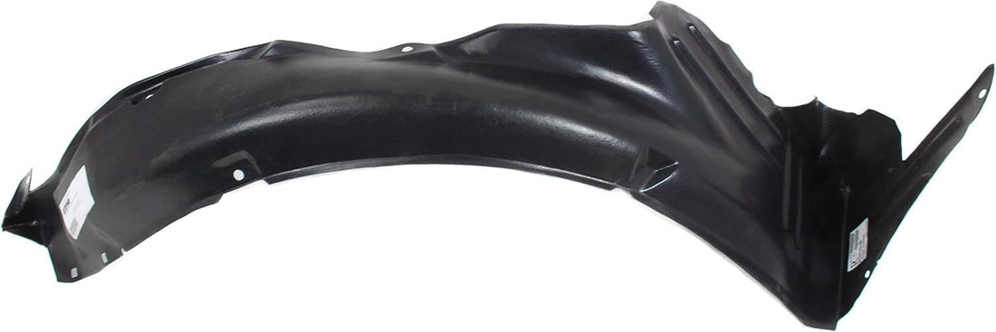 Front Fender Liner Right Passenger Side Direct Replacement Compatible With 2003-2006 Hyundai Accent HY1251106 8681225500