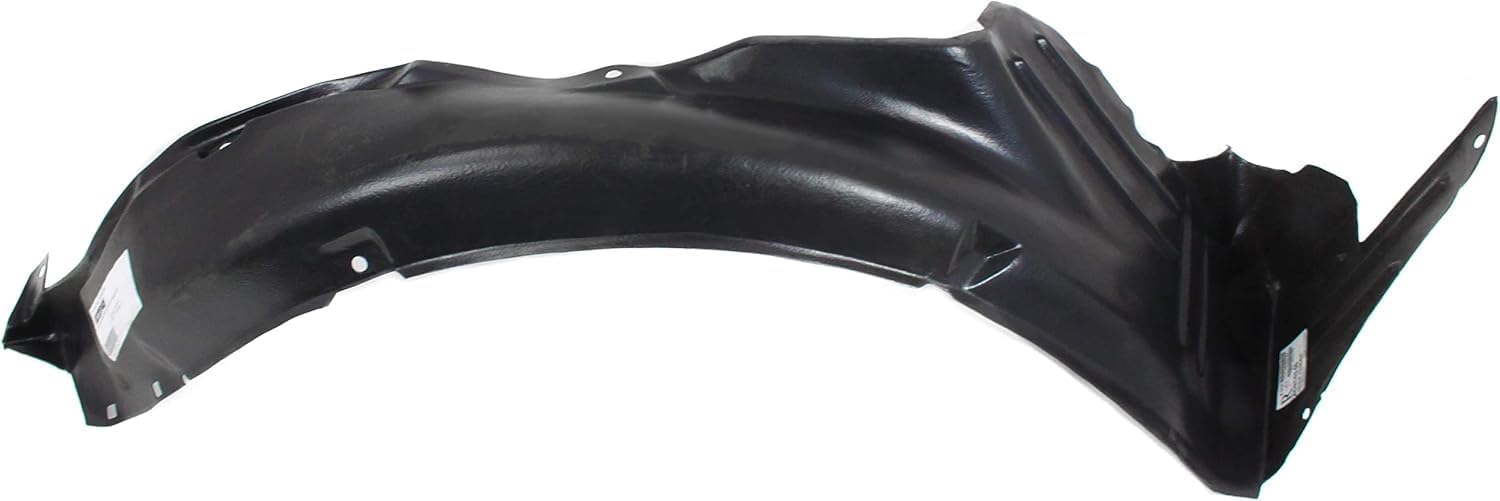 Front Fender Liner Right Passenger Side Direct Replacement Compatible With 2003-2006 Hyundai Accent HY1251106 8681225500