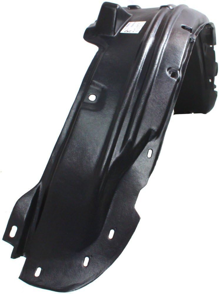Front Fender Liner Right Passenger Side Direct Replacement Compatible With 2007-2009 Honda CR-V HO1251110 74100SXSA00