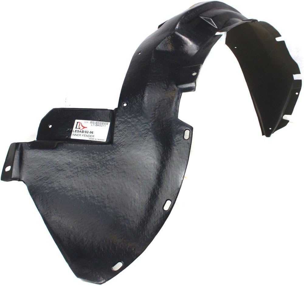Front Fender Liner Left Driver Side Direct Replacement Compatible with 1992-1996 Buick Lesabre GM1248145 25606993