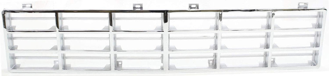Front Grille Chrome Insert Direct Replacement Compatible With 1981-1985 Dodge Full Size Pickup CH1200104 4168723