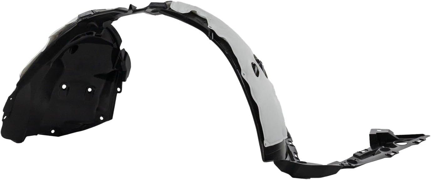 Front Fender Liner Right Passenger Side Direct Replacement Compatible With 2016-2018 Nissan Altima NI1249150 638409HS0A