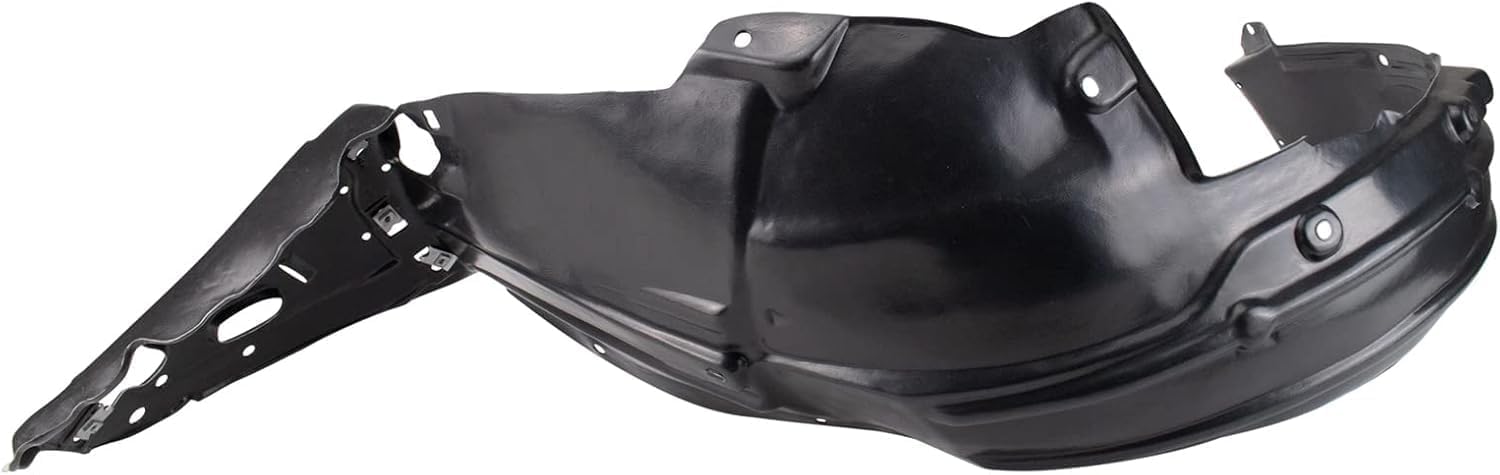Front Fender Liner Left Driver Side Direct Replacement Compatible With 2012-2014 Acura TL AC1248134 74151TK5A01-PFM