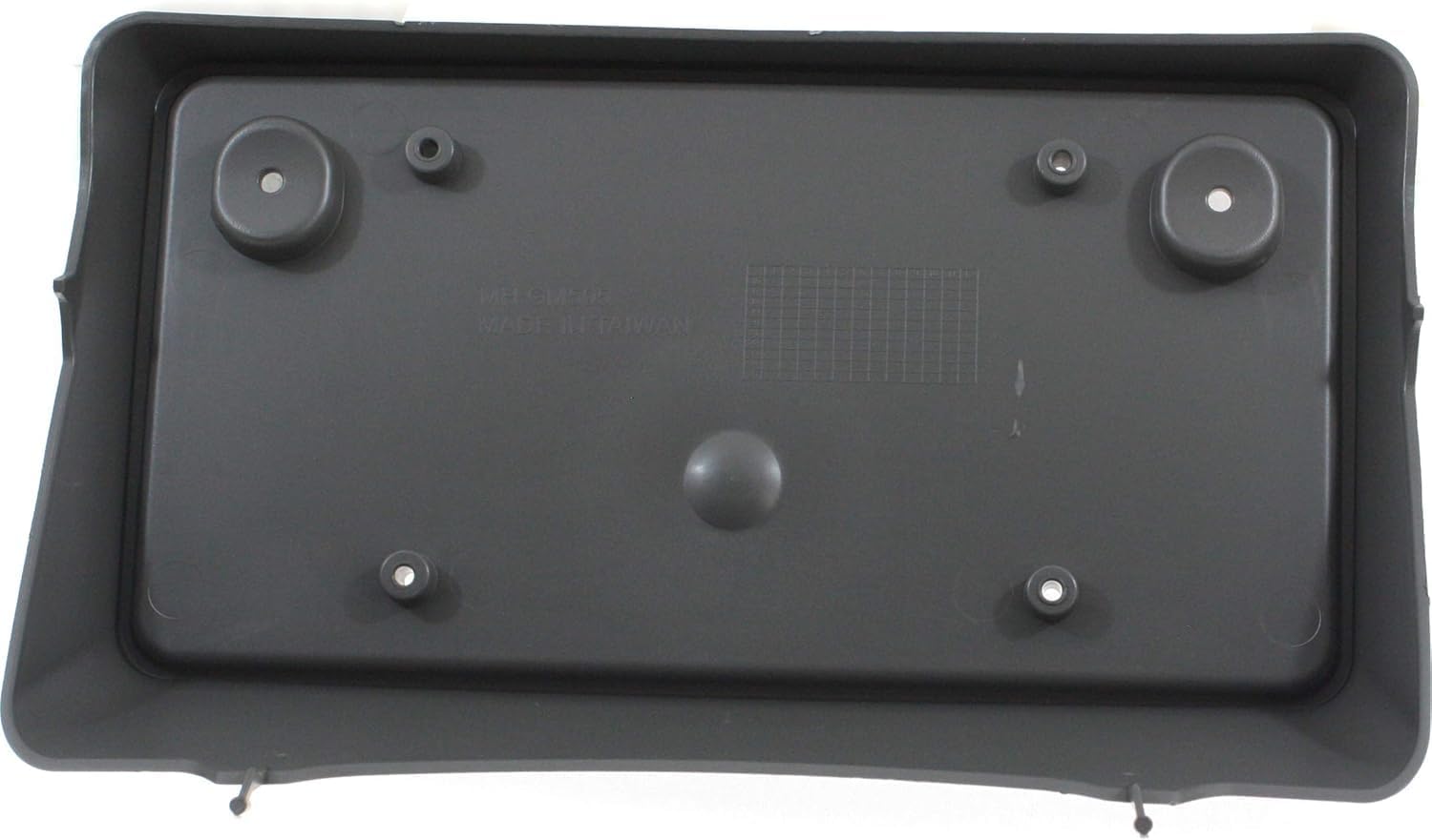 Front License Plate Bracket Bracket Direct Replacement Compatible with 2007-2013 Chevrolet Avalanche / 2007-2014 Suburban/Tahoe GM1068174 15851090