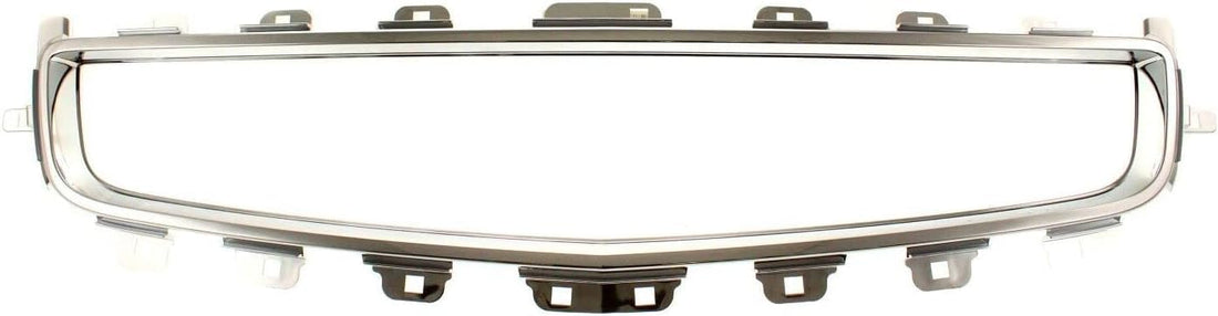 Front Center Grille Molding Chrome Direct Replacement Compatible With 2008-2012 Chevrolet Malibu GM1210115 25784043