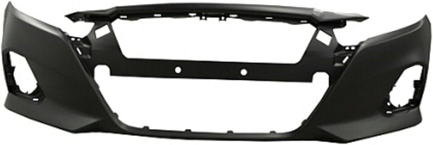 Front Bumper Cover Primed with Fog light Holes Direct Replacement Compatible With 2019-2022 Nissan Altima S SL SR SV Sedan NI1000324 620226CA0H