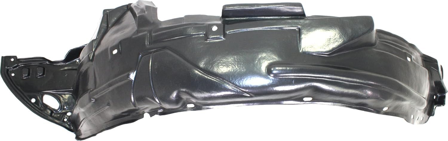 Front Fender Liner Left Driver Side Direct Replacement Compatible With 2006-2011 Honda Civic HO1248130 HO1250106 74151SVBA00 74151SVAA00