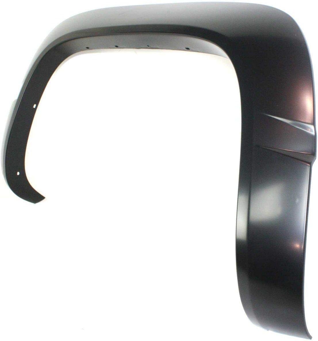 Rear Wheel Opening Molding Primed Left Driver Side Direct Replacement Compatible with 1988-2000 Chevrolet & GMC C/K Series GM1790115 15723521