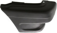 Front Bumper End Caps Primed Plastic Right Passenger & Left Driver Side Direct Replacement Compatible With Mazda Pickup 1990-1993 MA1005116 MA1004108 UE5550040A UE5550050A