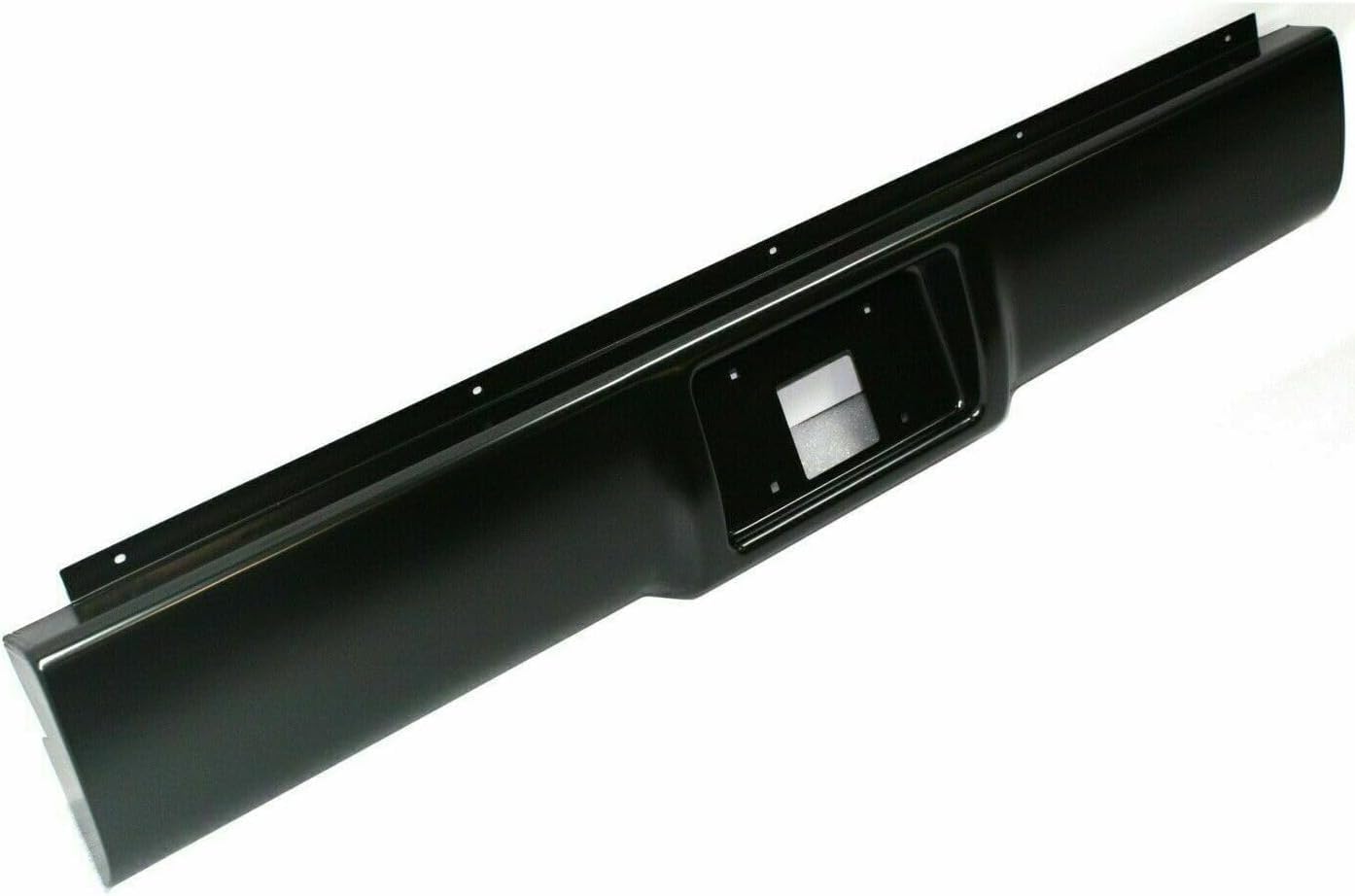 AUTOS PARTS PLUS Rear Roll Pan Primed Steel With License Plate Part and Light Kit Direct Replacement Compatible With 1988-1998 Chevrolet/GMC C/K-Series REPC825508
