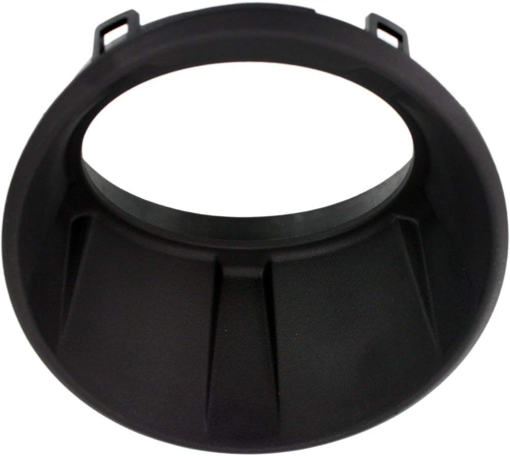 Front Fog Light Molding Bezel Primed Left Driver Side Direct Replacement Compatible With 2010-2013 Chevrolet Camaro GM1038118 92218023