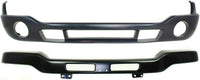 Front Bumper Steel + Lower Valance Primed Direct Replacement Compatible With 2003-2006 GMC Sierra 1500 2500HD 3500 GM1000684 GM1002464 12335963 88979837
