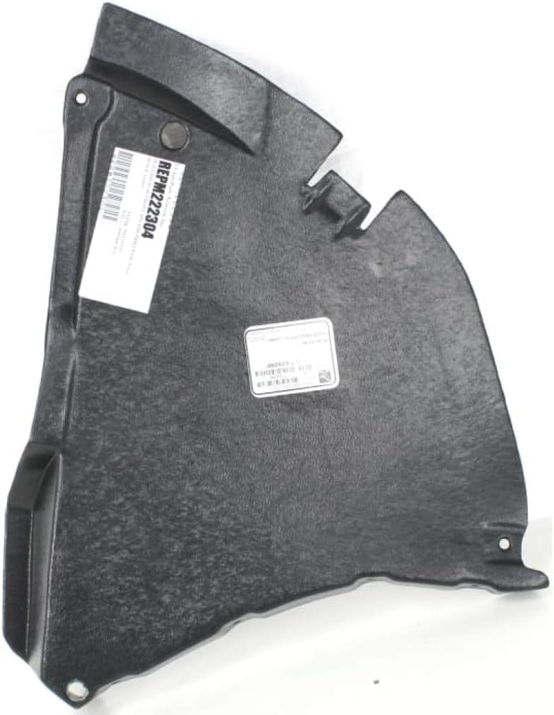 Front Lower Section Fender Liner Left Driver Side Direct Replacement Compatible With 2003-2006 Mercedes Benz SL-Class MB1250109 2306900730