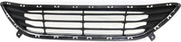Front Bumper Grille Textured With Chrome Insert Plastic Direct Replacement Compatible With Hyundai Elantra 2011-2013 HY1036123 865603X000