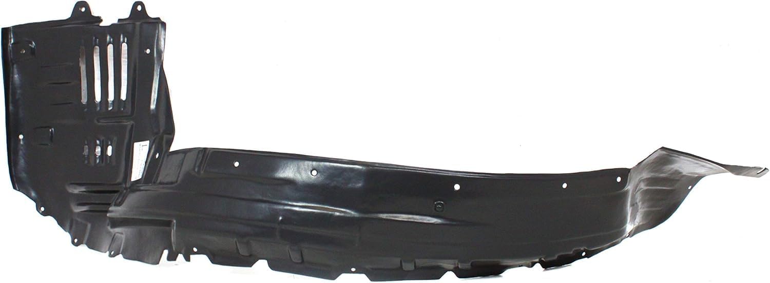 Front Fender Liner Left Driver Side Direct Replacement Compatible With 2003-2006 Mitsubishi Montero MI1250111 MN133199