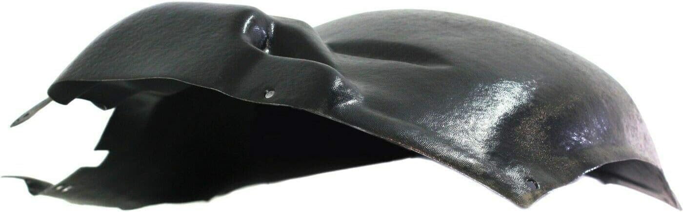 Front Fender Liner Rear Section Left Driver Side Direct Replacement Compatible With 2004-2010 Audi A8 Quattro AU1248118 4E0821191E