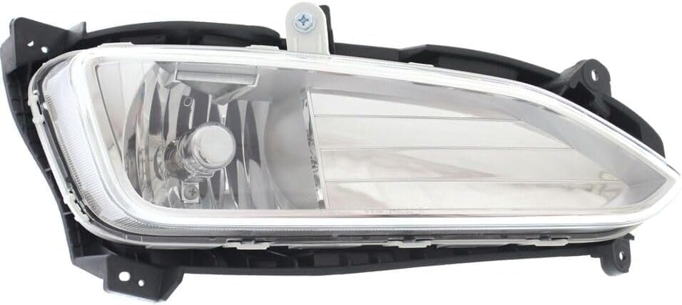 Set Of 2 Front Fog Light Assembly Right passenger & Left Driver Side Direct Replacement Compatible With 2013-2016 Hyundai Santa Fe Sport HY2593141 HY2592141 922024Z000 922014Z000