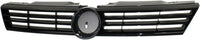 Front Grille Assembly Primed Shell And Insert Plastic Direct Replacement Compatible With 2011-2014 Volkswagen Jetta VW1200151 5C6853651QWA