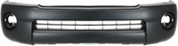 AUTOS PARTS PLUS Front Bumper Cover Textured Plastic + Grille Chrome Shell With Black Insert Direct Replacement Compatible With 2005-2008 Toyota Tacoma TO1000302 TO1200268 5211904040 5310004360
