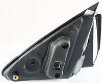 Front Power Mirror Non-Folding Non-Heated Paintable/Textured 2 Caps Right Passenger Side Direct Replacement Compatible With 2008-2011 Ford Focus FO1321318 FO1321403 8S4Z17682BA-PFM