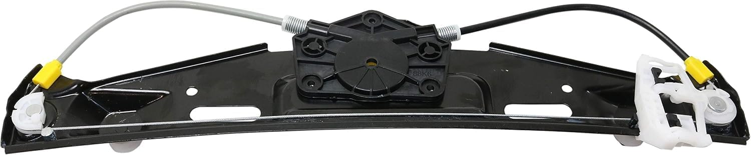 Rear Power Window Regulator Without Motor Left Driver Side Direct Replacement Compatible With 2012-2015 BMW X1 BM1550123 51352990387