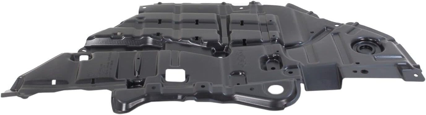 Front Engine Splash Shield Under Cover Plastic Left Driver Side Direct Replacement Compatible with 2016-2019 Lexus RX450h / RX350 LX1228150 514430E030