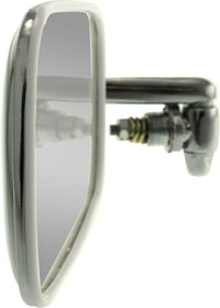 AUTOS PARTS PLUS Set Of 2 Front Mirror Manual Adjust Non-Folding Non-Heated Chrome Left Driver & Right Passenger Side Direct Replacement Compatible With 1968-1977 Volkswagen Beetle VW1320101 VW1321101