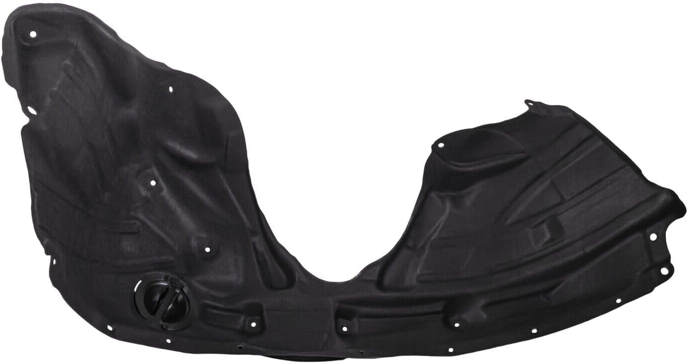 Front Fender Liner Right Passenger Side With Insulation Foam Direct Replacement Compatible With 2011-2013 Jeep Grand Cherokee CH1249153 55079292AG