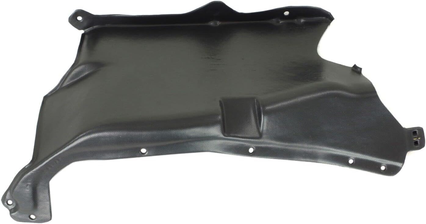 Set of 2 Front Engine Splash Shield Under Cover Plastic Left Driver & Right Passenger Side Direct Replacement Compatible with 1998-2005 Volkswagen Beetle VW1228127 VW1228124