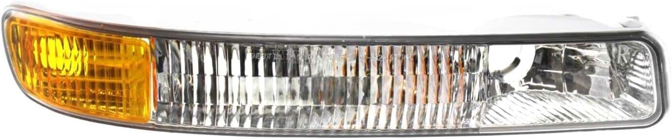 AUTOS PARTS PLUS Front Headlights Assembly + Corner Park Lamp Left Driver & Right Passenger Side Direct Replacement Compatible With GMC Sierra 1500 2500HD 3500 1999-2006 / Yukon 2000-2006 GM2502188