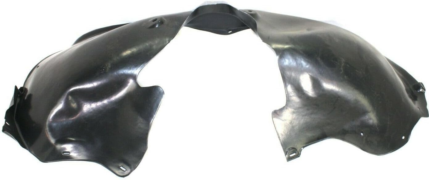 Front Fender Liner Left Driver Side Direct Replacement Compatible With 2004-2007 Volkswagen Touareg VW1250106 7L6809961F