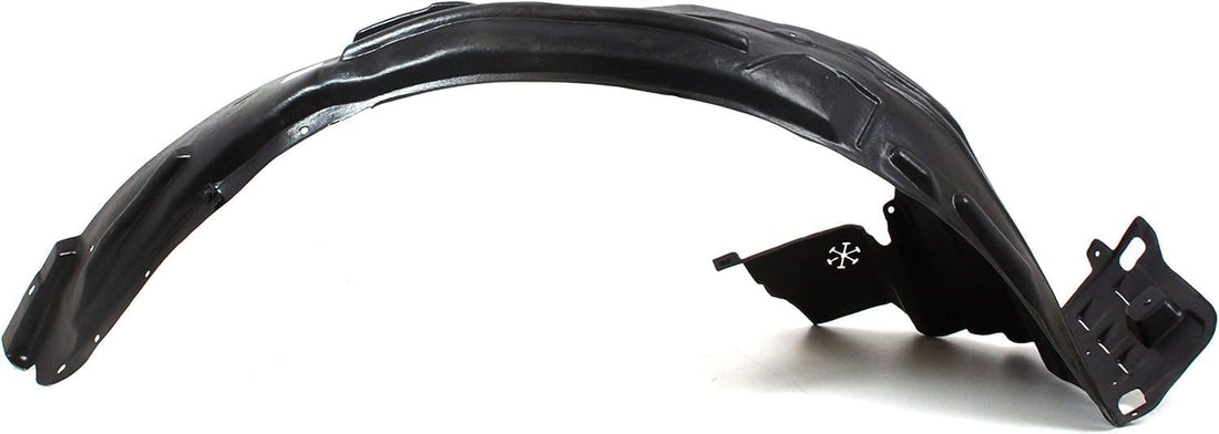 Front Fender Liner Right Passenger Side Direct Replacement Compatible With 2008-2010 Honda Odyssey HO1249128 74101SHJA01