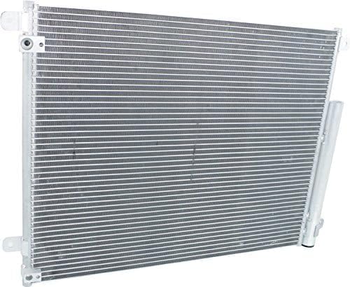 Front A/C Condenser Aluminum Core Direct Replacement Compatible With 2016-2021 Honda Civic HO3030164 80100TBAA02 80100TBAA01