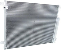 Front A/C Condenser Aluminum Core Direct Replacement Compatible With 2016-2021 Honda Civic HO3030164 80100TBAA02 80100TBAA01