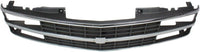 Front Grille Chrome Shell & Black Insert With Quad or Composite Headlights Direct Replacement Compatible With 1988-1993 Chevrolet C/K Series GM1200142 15615110