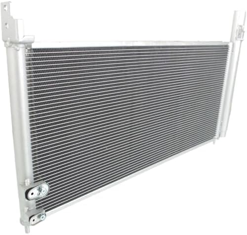 Front AC Condenser Aluminum Core Direct Replacement Compatible With 2010-2015 Toyota Prius / 2012-2015 Plug-In / 2011 Lexus CT200h TO3030316 8846047150
