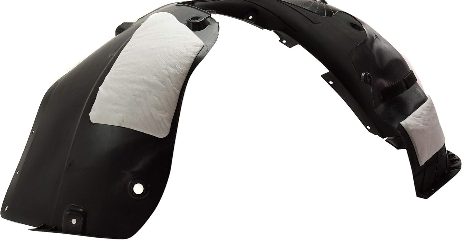 Front Fender Liner Left Driver Side Direct Replacement Compatible With 2019-2020 Hyundai Santa Fe HY1248172 86811S2000