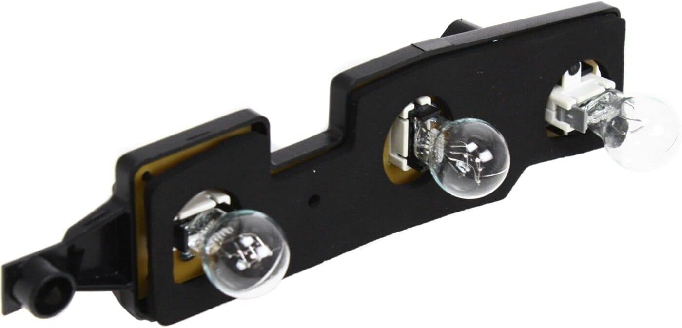 Set Of 2 Tail Light Connector Plate Left Driver & Right Passenger Side Direct Replacement Compatible With 1988-2001 Chevrolet & GMC C/K Series GM2807101 GM2806101