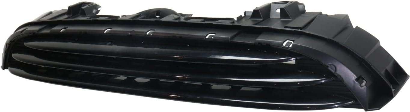 Front Grille Assembly Textured Shell And Insert Plastic Direct Replacement Compatible With 2015-2021 Mini Cooper MC1200106 51137300586