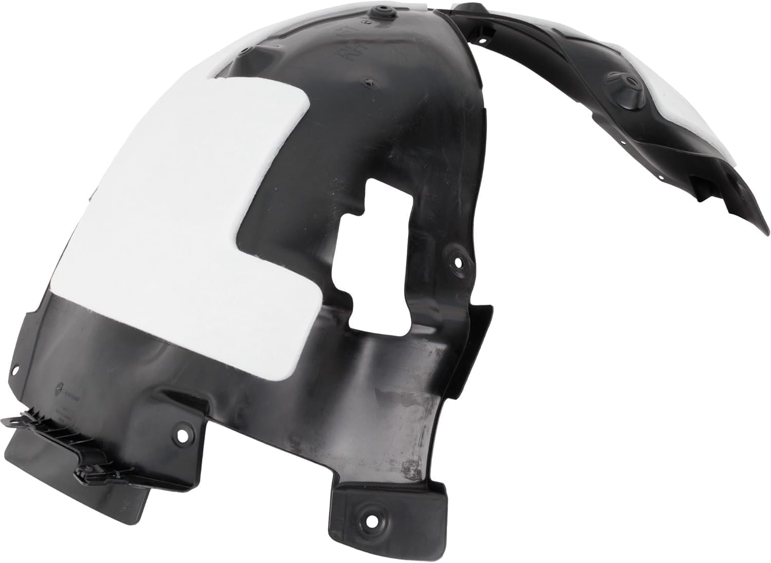 Front Fender Liner Right Passenger Side Direct Replacement Compatible With 2021-2023 Kia Sorento KI1249171 86812R5010