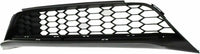 AUTOS PARTS PLUS Front Bumper Lower Grille Without Collision Warning Textured Direct Replacement Compatible With 2016-2017 Honda Accord HO1036126 71152T2FA50