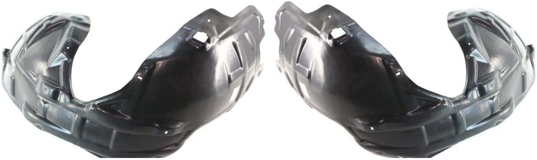 Front Fender Liners Plastic Left Driver & Right Passenger Side Direct Replacement Compatible With 2008-2014 Dodge Challenger CH1248150 CH1249150 5028751AF 5028750AF